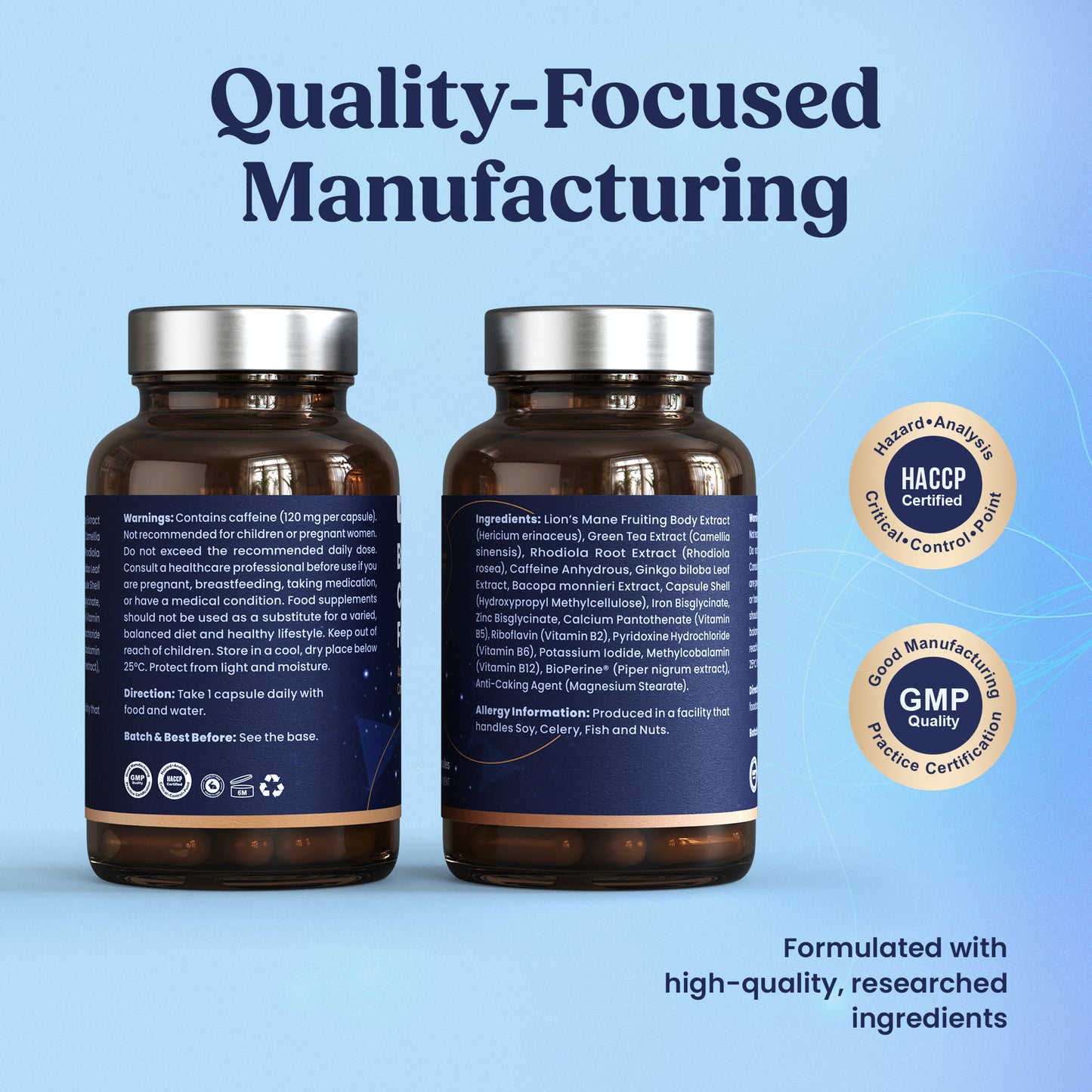 Brain & Cognitive Formula - 30 Capsules