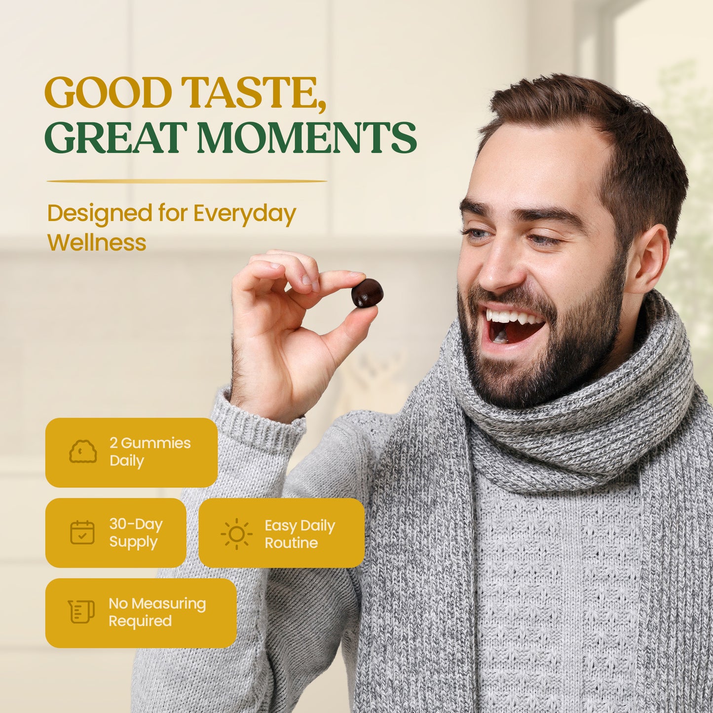 Ashwagandha Gummies with Lemon Balm, Chamomile & Lavender – 60 Gummies