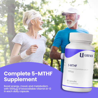 5-MTHF (Methyltetrahydrofolate Calcium) - 60 Capsules