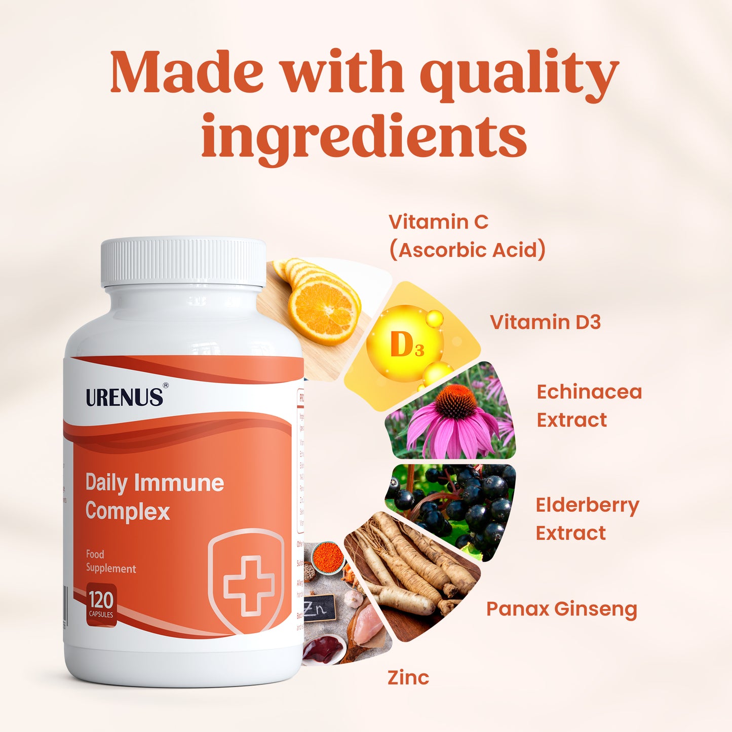Daily Immune Complex - 120 Capsules
