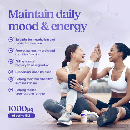Vitamin B12 Methylcobalamin 1000 µg (60 Tablets)