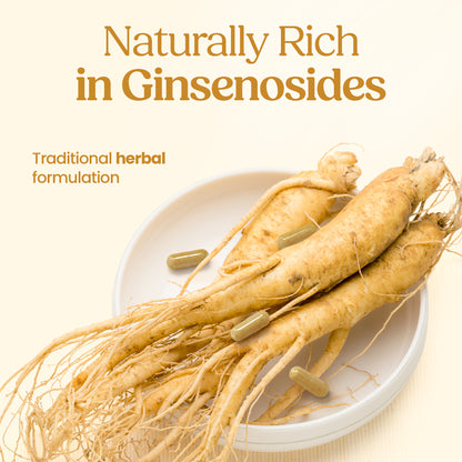 Korean (Panax) Ginseng 600mg - 30 Capsules