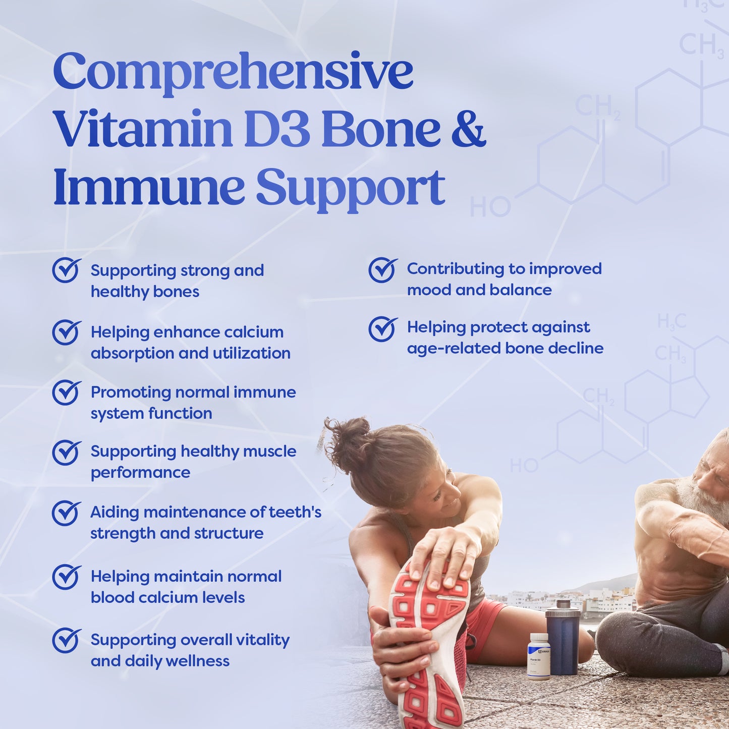 Vitamin D3 10,000 IU 60 Tablets