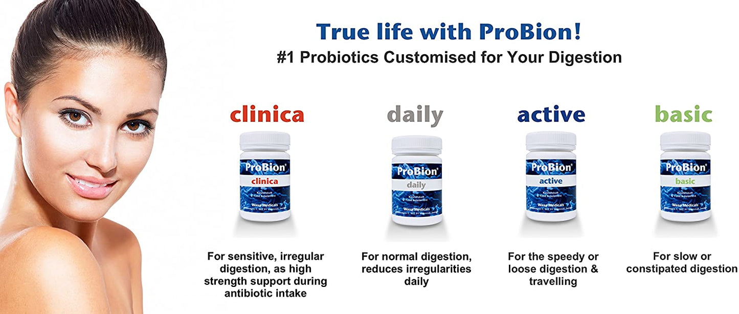 Probion Active 150 Tablets for the speedy, loose digestion or travellers diarrhoea