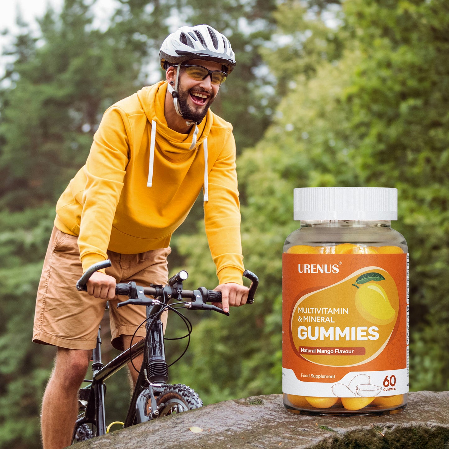 Multivitamin & Mineral Gummies with Vitamin C, B6, B12 & Zinc – 60 Gummies
