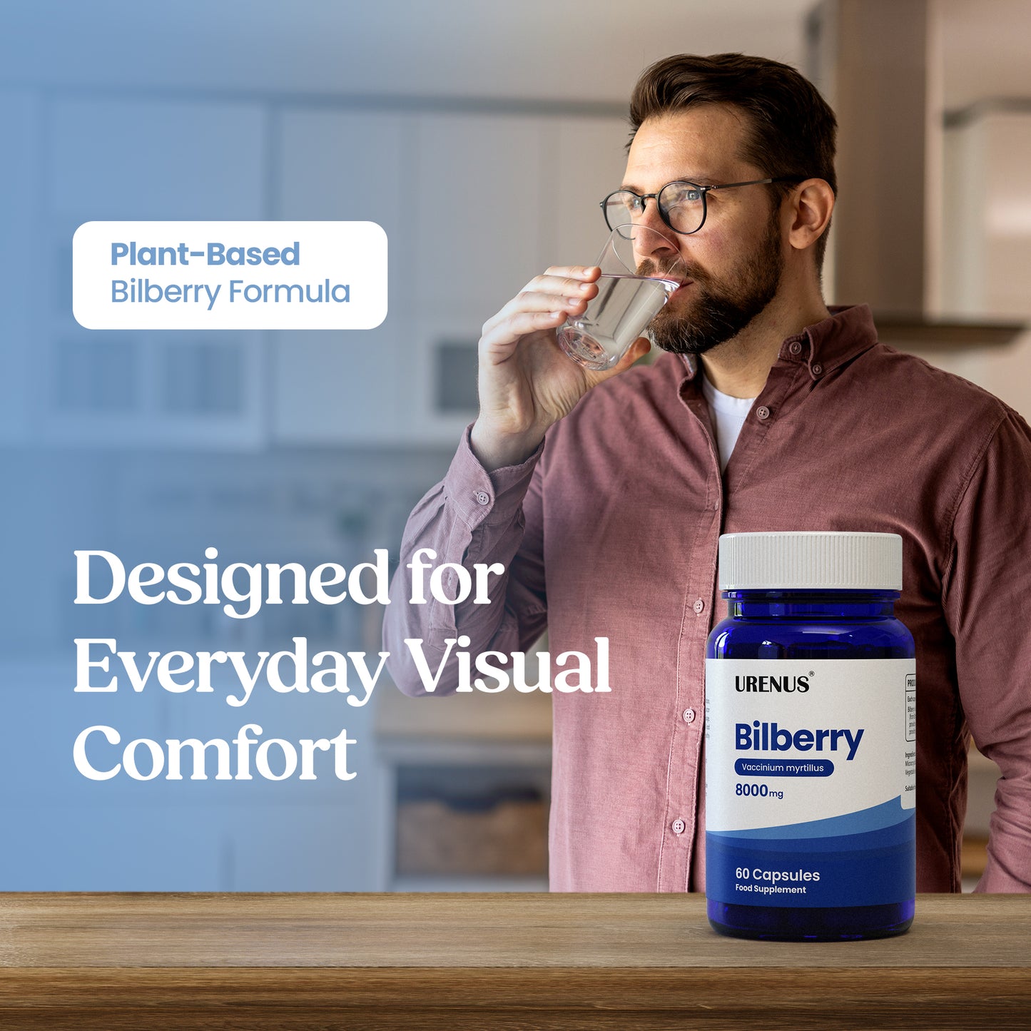 Bilberry 8000mg - 60 Capsules