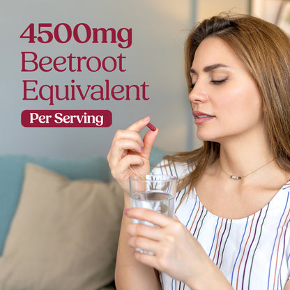Beetroot Extract 4500mg - 30 Capsules
