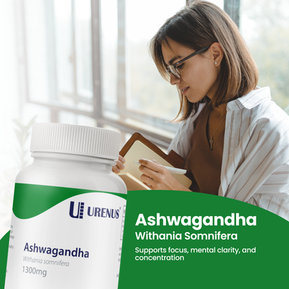 Ashwagandha 1300mg - 60 Capsules