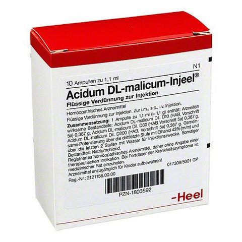 Acidum DL Malicum FORTE 10 Ampoules-Similius