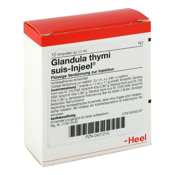 Glandula Thymi Suis Injeel 10 Ampoules-Similius