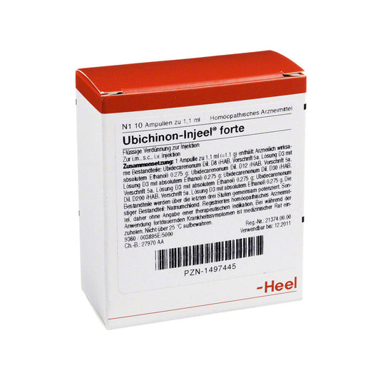 Ubichinon Injeel Forte 10 Ampoules-Similius