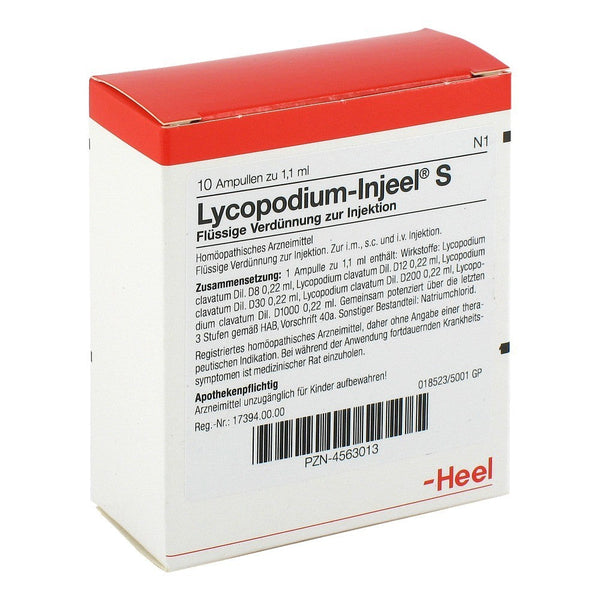 Lycopodium Injeel 10 Ampoules-Similius
