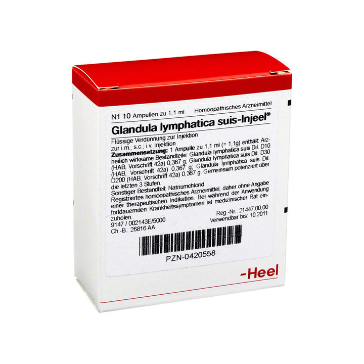 Glandula Lymphatica Suis 10 Ampoules-Similius