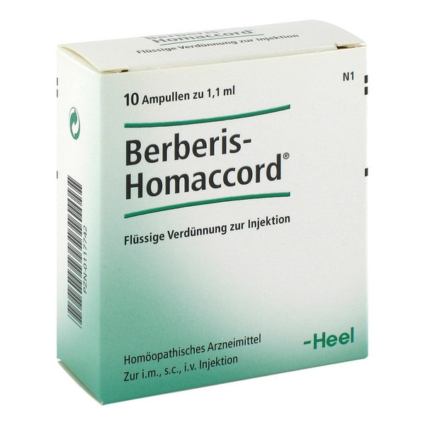 Berberis Homaccord 10 Ampoules-Similius