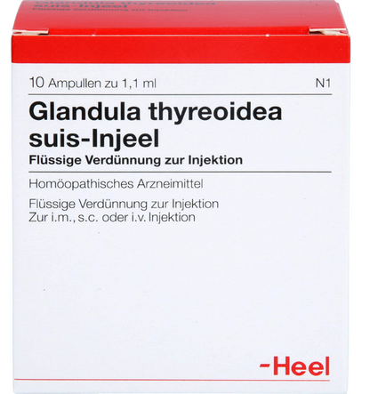 Glandula Thyreoidea Suis Injeel 10 Ampoules