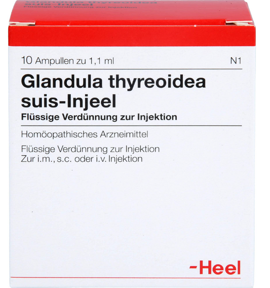 Glandula Thyreoidea Suis Injeel 10 Ampoules
