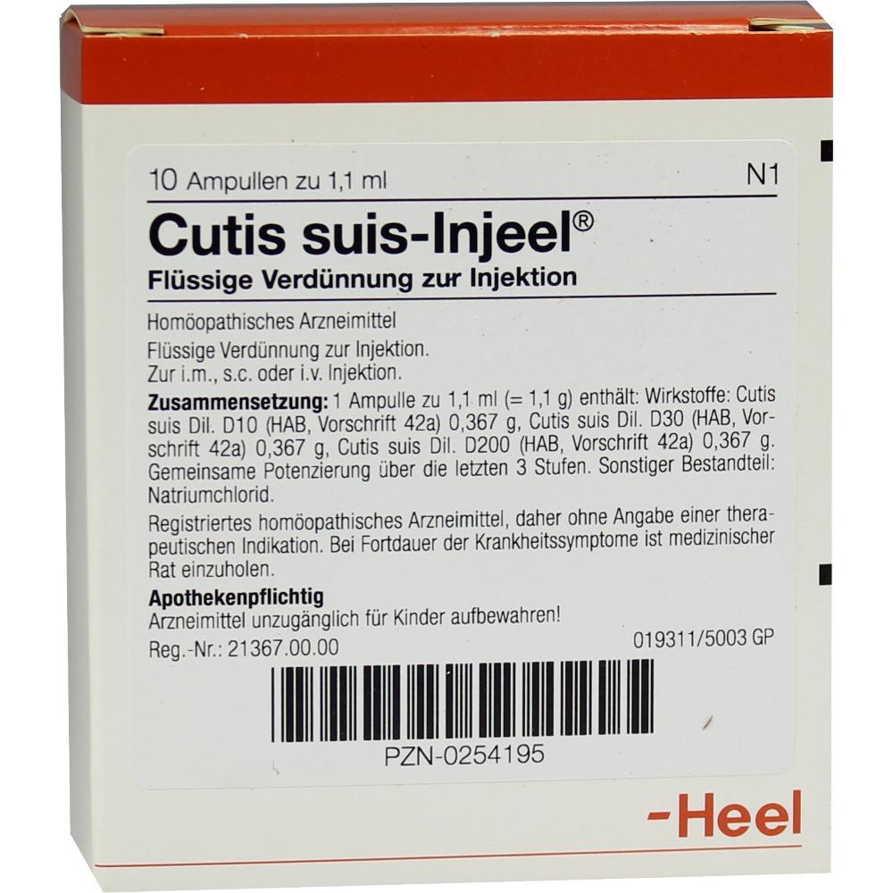 Cutis Suis 10 Ampoules-Similius