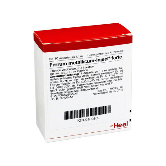 Ferrum Metallicum FORTE 10 Ampoules-Similius