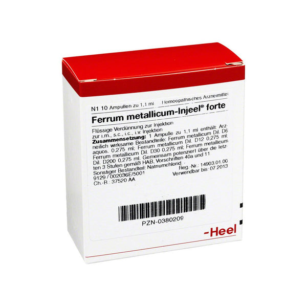 Ferrum Metallicum FORTE 10 Ampoules-Similius