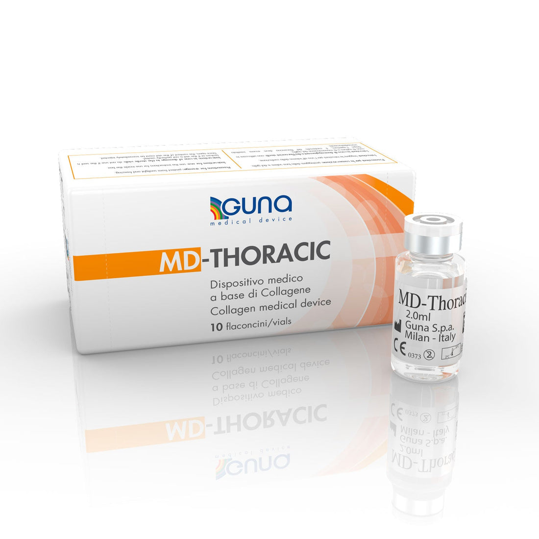 GUNA MD THORACIC 10 Ampoules for Upper Back and Spine Pain Relief ...