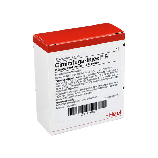 Cimicifuga Injeel 10 Ampoules-Similius