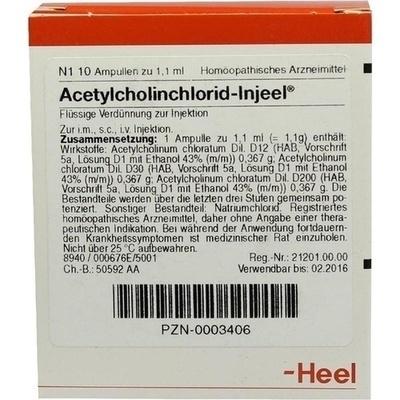 Acetylcholinchlorid 10 Ampoules-Similius