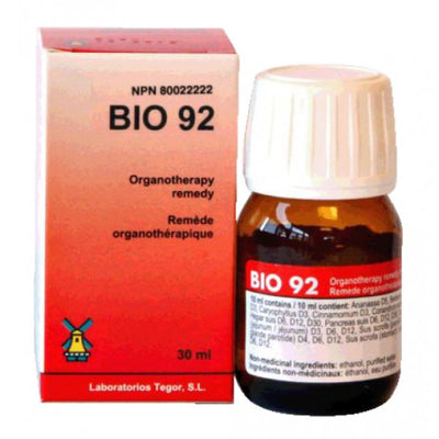 R92 Tegor Bio 92 Digestive Enzyme Formula 30ml-Similius