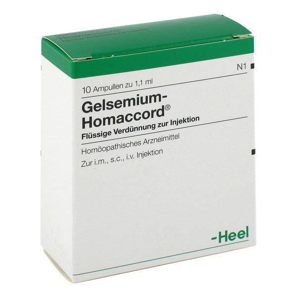 Gelsemium Homaccord 10 Ampoules-Similius