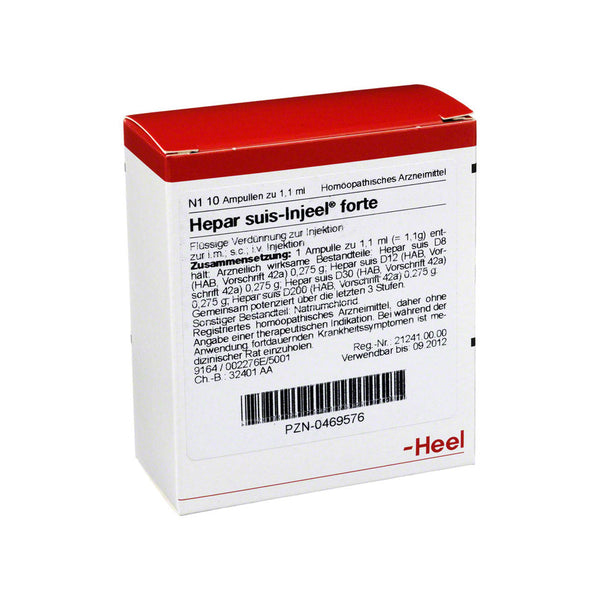 Hepar Suis FORTE 10 Ampoules-Similius