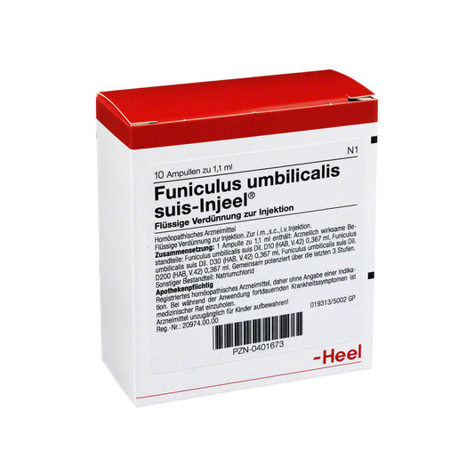 Funiculus Umbilicalis Suis 10 Ampoules-Similius