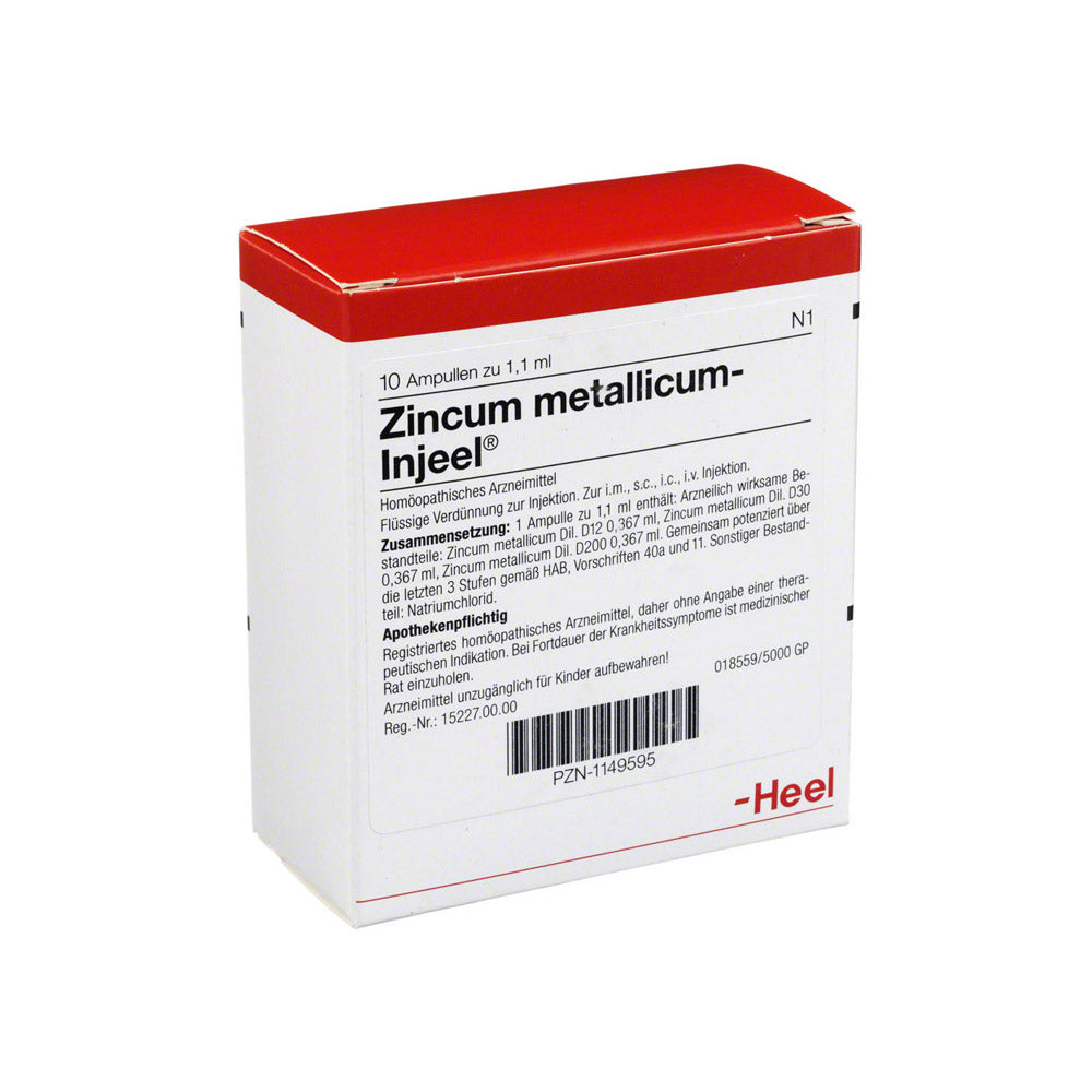 Zincum Metallicum 10 Ampoules-Similius