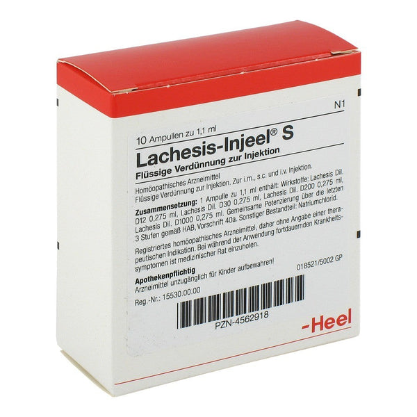 Lachesis Injeel 10 Ampoules-Similius
