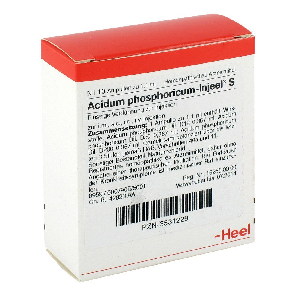 Acidum Phosphoricum 10 Ampoules-Similius