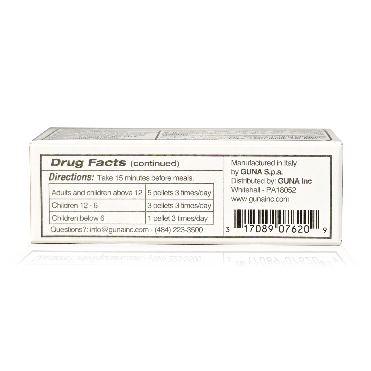 GUNA CITOMIX 2 Tubes for Respiratory and Nasal Congestion