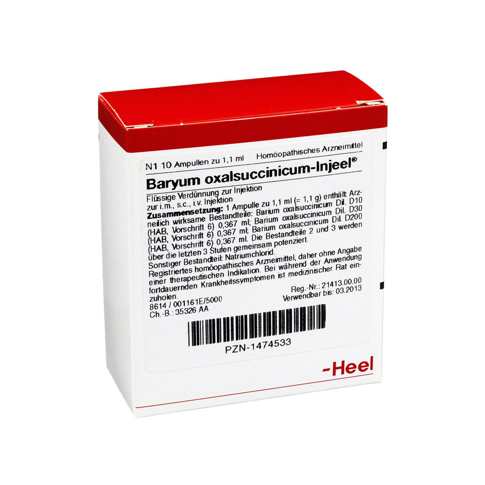 Baryum Oxalsuccinicum 10 Ampoules-Similius