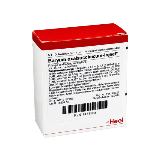 Baryum Oxalsuccinicum 10 Ampoules-Similius