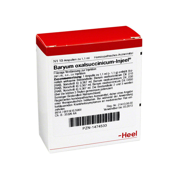 Baryum Oxalsuccinicum 10 Ampoules-Similius