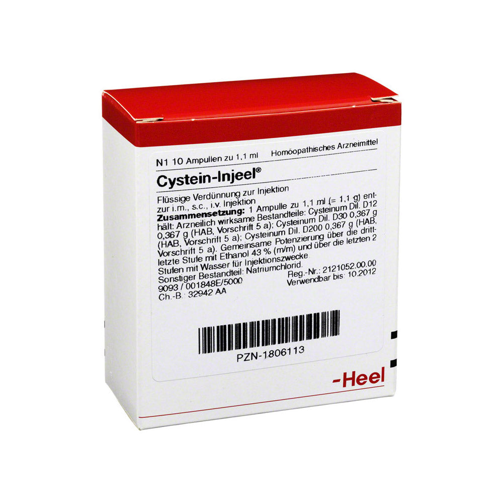 Cystein 10 Ampoules-Similius