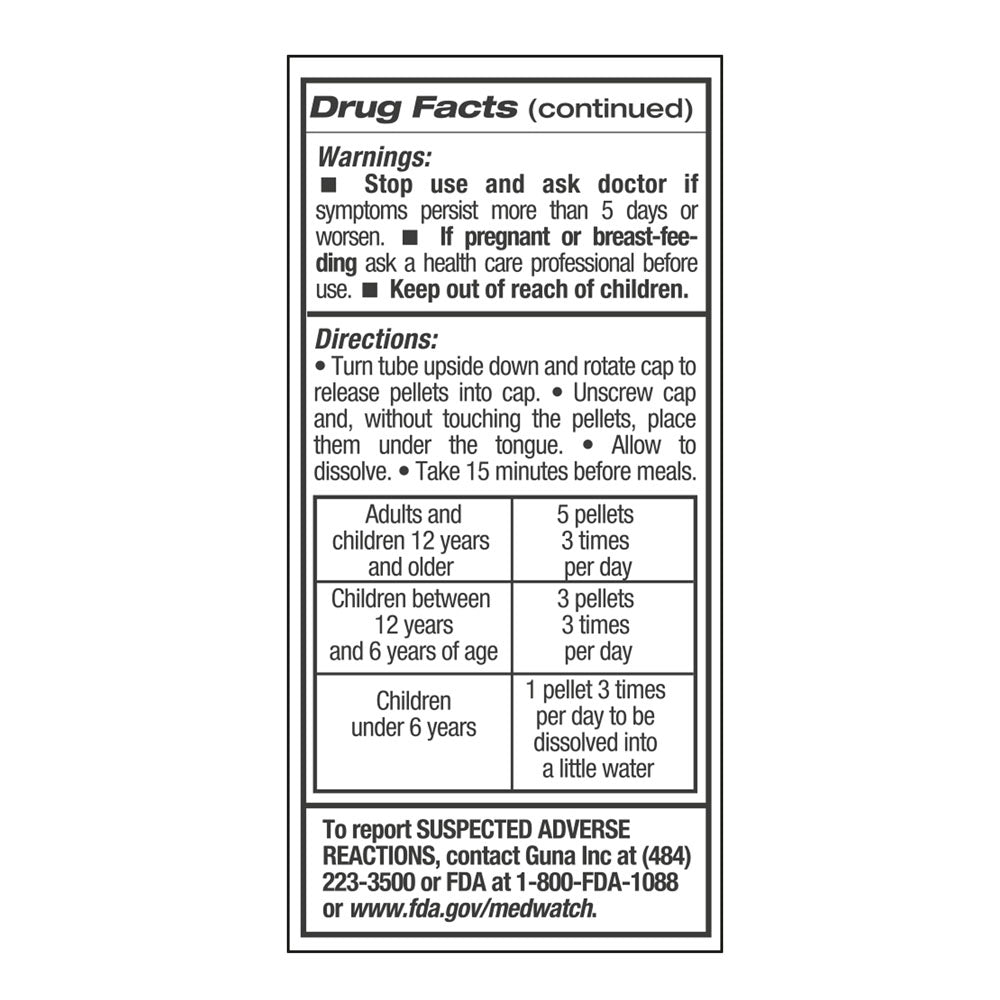GUNA DEFENSE Pellets for Oral Use