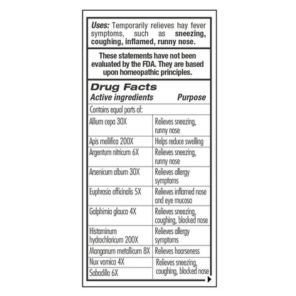 GUNA HAY FEVER RELIEF Pellets for Oral Use