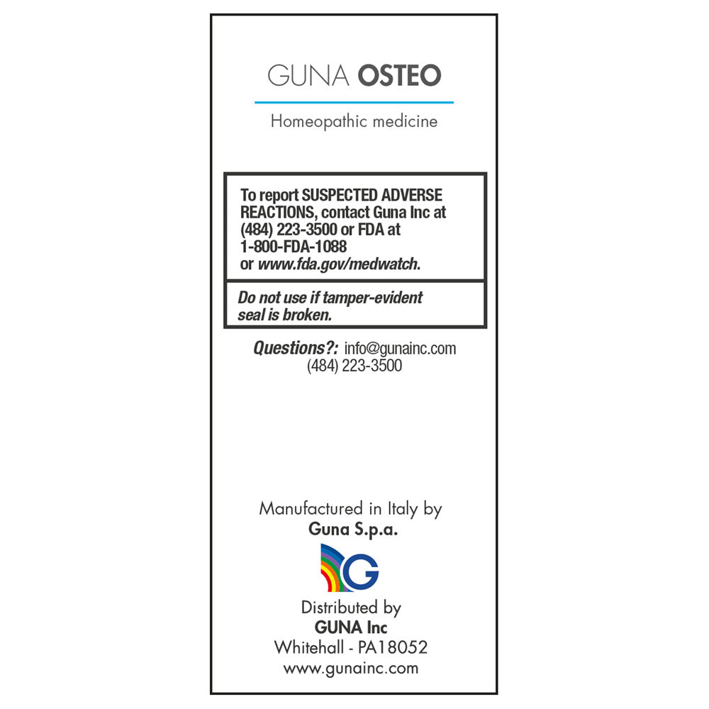 GUNA OSTEO 30ml Drops