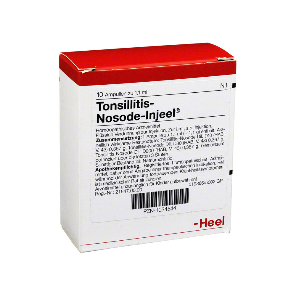 Tonsillitis Nosode 10 Ampoules-Similius
