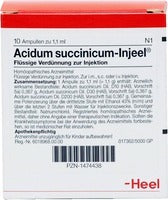 Acidum Succinicum 10 Ampoules-Similius
