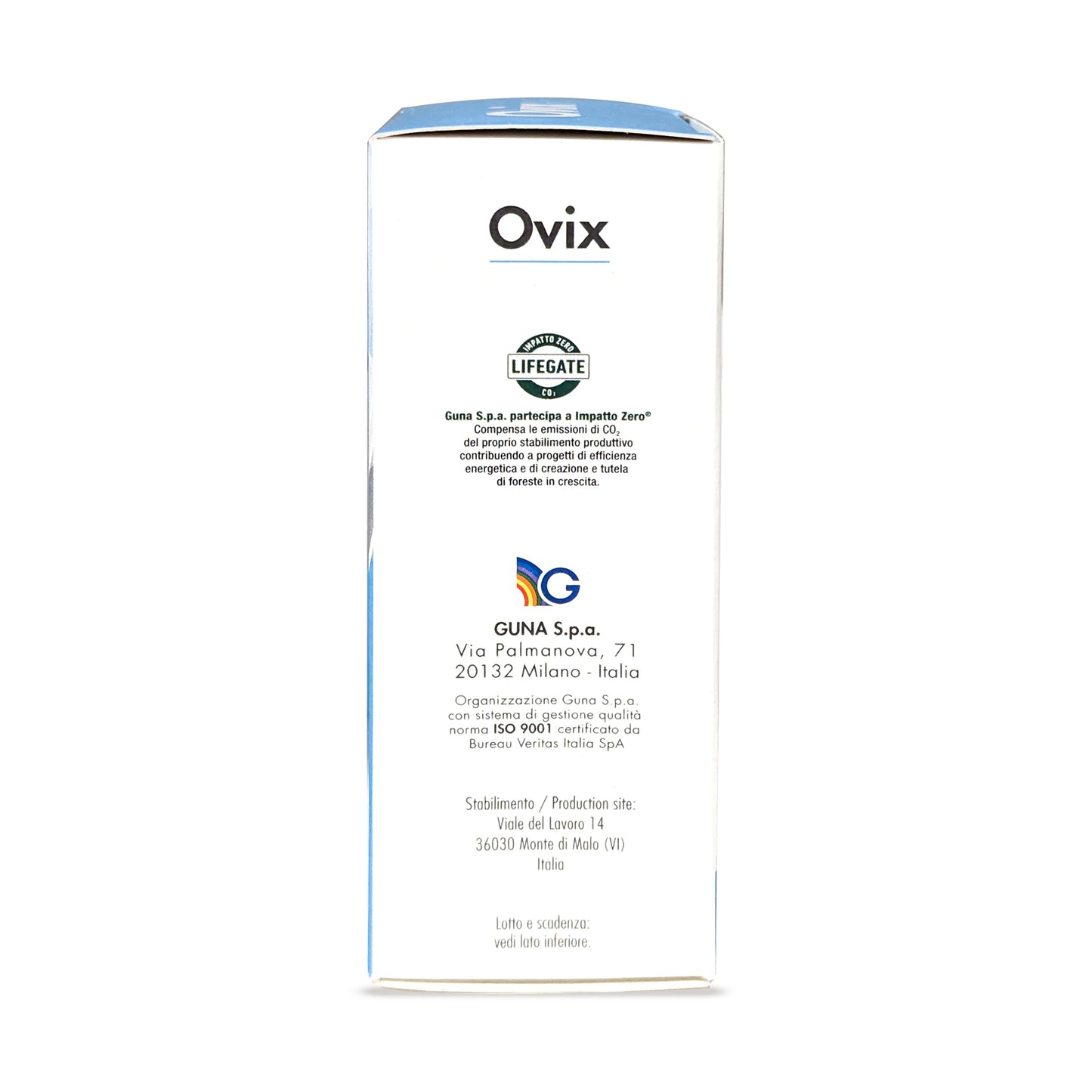 OVIX BLISTER Pack Containing 45 tablets