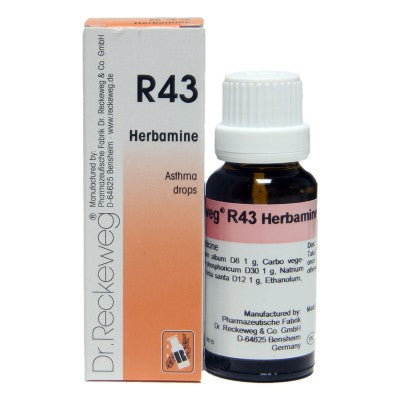 R43 Asthma Drops 50ml-Similius