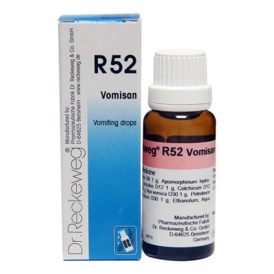 R52 Vomiting, Nausea and Travel Sickness 50ml-Similius