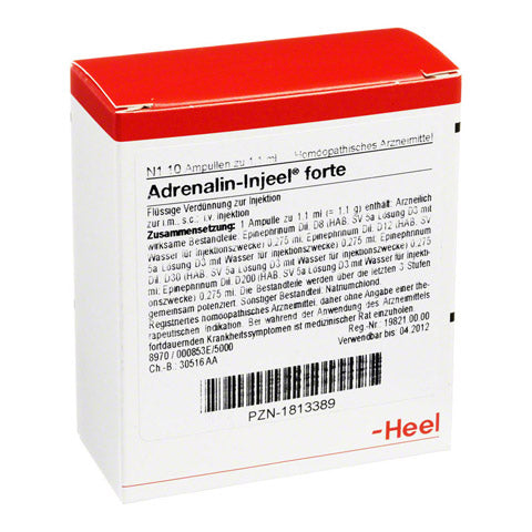Adrenalin Injeel Forte 10 Ampoules-Similius