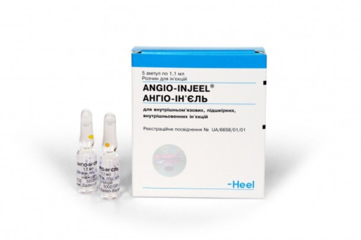 Anio Injeel 10 Ampoules (Modified name of Angio)-Similius